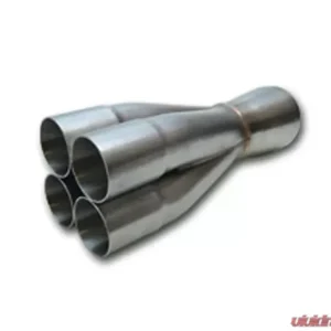 Vibrant Performance 2.125" to 4" Stainless Steel 4-1 Merge Collector - Image 1