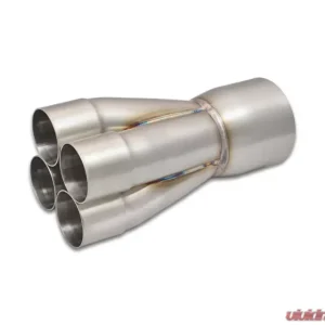 Vibrant Performance 2.25" to 4" Stainless Steel 4-1 Merge Collector - Image 1