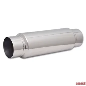 Vibrant Performance 4" Inlet | Outlet x 18" long Large Diameter Bottle Style Resonator - Image 1