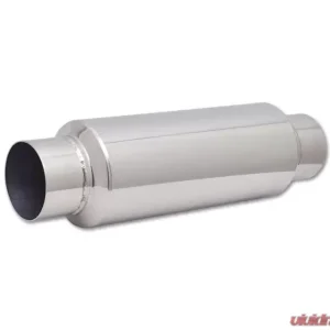 Vibrant Performance 3.5" Inlet | Outlet x 18" long Large Diameter Bottle Style Resonator - Image 1