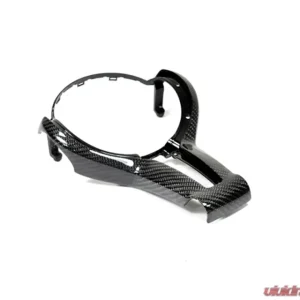 Autotecknic Carbon Outer Steering Wheel Trim BMW F10 M5 LCI 12-16 - Image 1
