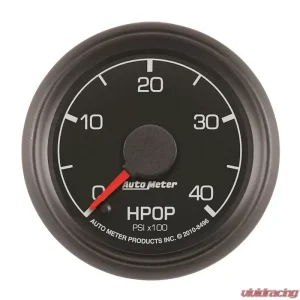 AutoMeter GAUGE; HIGH PRESS OIL PUMP; 2 1/16in.; 4KPSI; STEPPER MOTOR; FORD FACTORY MATCH - Image 1