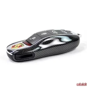 AutoTecknic Replacement Carbon Fiber Key Cover Porsche Panamera 970 10-16 - Image 1