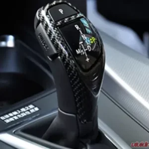 AutoTecknic Carbon Fiber Gear Selector Cover BMW Sport Automatic Transmission Equipped Only - Image 2