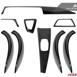 AutoTecknic Dry Carbon Fiber Interior Trim 2X2 Weave BMW 3-Series F30 | F31 Sedan 13-17 - Image 1