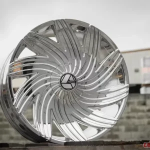 Azara 502 Wheel 22x9.5 Blank 15mm Chrome - Image 3