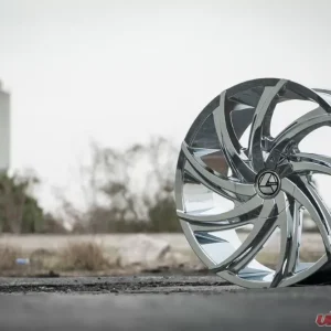 Azara 503 Wheel 26x9.5 Blank 15mm Chrome - Image 4