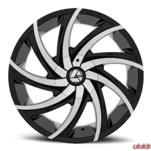 Azara 503 Wheel 30x9.5 5x115|5x120 15mm Gloss Black Machined - Image 1