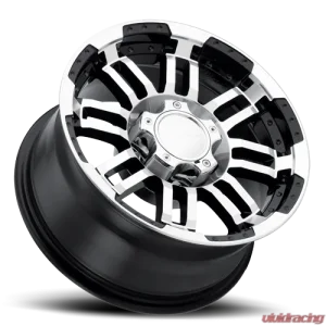 Vision 375 Warrior Wheel 16x8 5x5 0mm Gloss Black Machined Face - Image 2