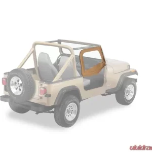 Bestop Spice Fabric Door Skins Jeep Wrangler 1997-2006 - Image 1
