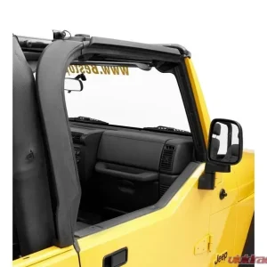 Bestop Black Door Surrounds Jeep Wrangler 1997-2006 - Image 1