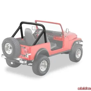 Bestop Black Denim Sport Bar Cover Jeep CJ-5 | CJ-7 1980-1986 - Image 1