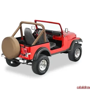 Bestop Tan Sport Bar Cover Jeep CJ-5 | CJ-7 1980-1986 - Image 1