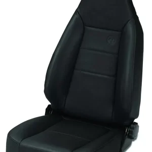 Bestop All Vinyl Black Crush Trailmax II Sport Front Seat Jeep CJ-7 | Wrangler YJ 1976-2006 - Image 1