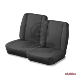 Bestop All Vinyl Black Crush Trailmax II Classic Front Seat Jeep CJ5 | CJ7 | Wrangler YJ | TJ 1976-2006 - Image 2