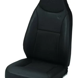Bestop All Vinyl Black Denim Trailmax II Standard Front Seat Jeep CJ-7 | Wrangler YJ 1976-2006 - Image 1