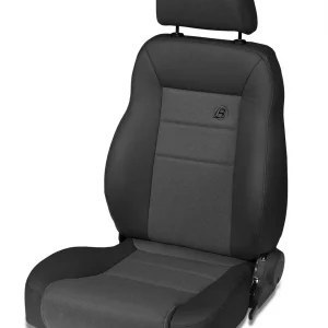 Bestop Fabric Black Denim Front Driver Side Trailmax II Pro Front Seat Jeep CJ-7 | Wrangler YJ 1976-2006 - Image 1