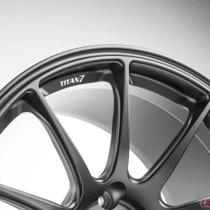 Titan 7 T-R10 Wheel 18x9.5 5x114.3 40mm Satin Titanium - Image 5