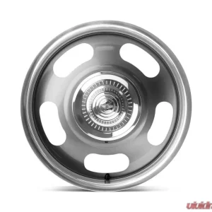 American Racing VN506 Wheel 20x8 Blank +0mm Mag Gray Center Polished Lip - Image 2