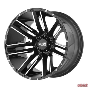 Moto Metal MO978 Razor Wheel 20x9 5x139.7 +18mm Satin Black Machined - Image 1