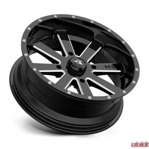 MSA Offroad M34 Flash Wheel 18x7 4x4x137 +0mm Gloss Black Milled - Image 2