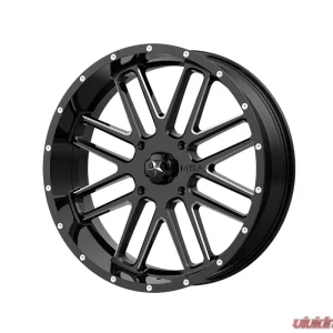 MSA Offroad M35 Bandit Wheel 18x7 4x4x156 +0mm Gloss Black Milled - Image 1