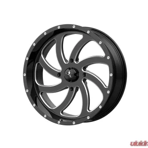 MSA Offroad M36 Switch Wheel 18x7 4x4x156 +0mm Gloss Black Milled - Image 1