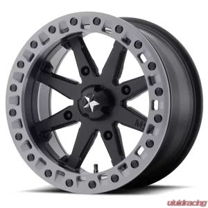 MSA Offroad M31 Lok2 Wheel Satin Black With Matte Grey Ring 14x10 4x137 - Image 1