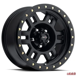 Vision 398 Manx Wheel 16x8 6x5.5 0mm Matte Black - Image 1