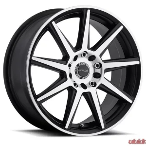 Raceline 144M Storm Gloss Black w/ Machined Face Wheel 16X7 4X100|4X108 40mm - Image 1
