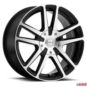 Raceline 145M Encore Gloss Black w/ Machined Face Wheel 18X8 5X110|5X114.3 40mm - Image 1