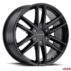 Raceline 158B Impulsive Gloss Black Wheel 18x8 6X132|6X120 35mm - Image 1