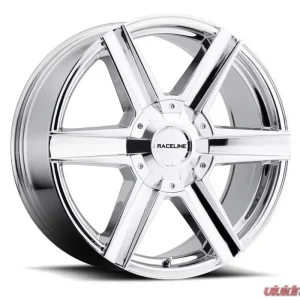Raceline 158C Impulsive Chrome Wheel 22x9.5 6X139.7|6X135 35mm - Image 1