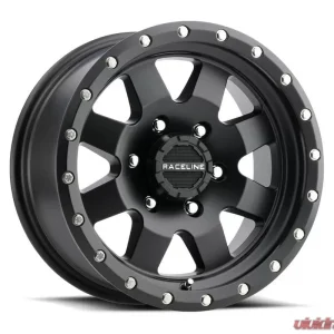 Raceline 935B Defender Satin Black Wheel 18X9 5x150 18mm - Image 1