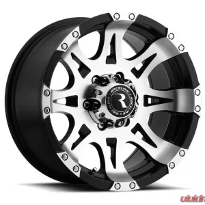 Raceline 982 Raptor Black w/ Machined Face Wheel 18X9 8X165.1 20mm - Image 1