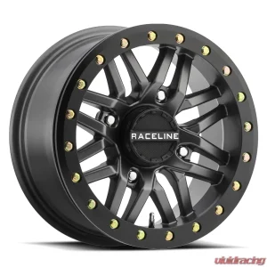 Raceline Wheels Ryno Gun Metal W/Black Ring 14x7 4x156 (5+2) - Image 1