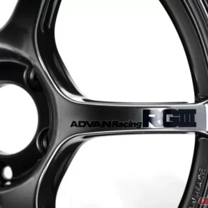 Advan RGIII Wheel 18x9.5 5x114.3 45mm Racing Hyper Black - Image 5