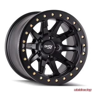 Dirty Life DT-2 9304 Matte Black 17x9 5x127 | 5x5 -12mm 78.1mm Wheel - Image 1