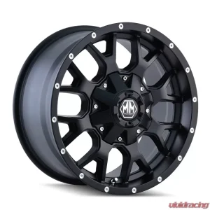 Mayhem Wheels Mayhem Warrior 8015 Matte Black Wheel 20x9 5x150 5x139.7 5x5.5 0MM 110MM - Image 1