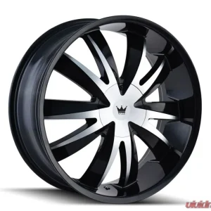 Mazzi Edge 337 Wheel 22x8.5 5x112 | 5x120 35mm Gloss Black w/ Machined Face - Image 1