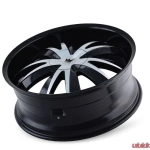 Mazzi Edge 337 Wheel 22x8.5 5x112 | 5x120 35mm Gloss Black w/ Machined Face - Image 2