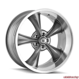 Ridler Wheels Aluminum 695 20x8.5 Grey Machined Lip 5x120.65 Bolt Pattern - Image 1