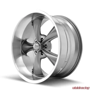 Ridler Wheels Aluminum 695 20x8.5 Grey Machined Lip 5x120.65 Bolt Pattern - Image 2