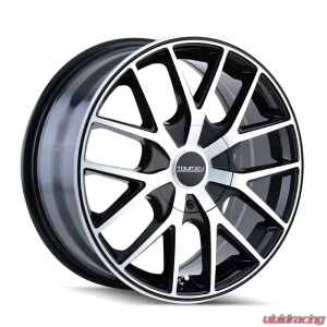 Touren TR60 3260 Wheel 16x7 5x100/5x114.3 42mm 72.62mm Gloss Black Machined - Image 1