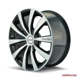 Touren TR3 3130 Wheel 15x7 4x100 | 4x114.3 40mm 67.1mm Black | Machined Face | Machined Lip - Image 2