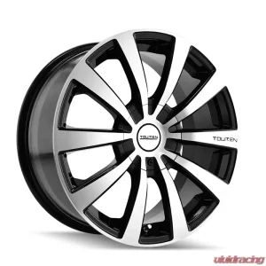 Touren TR3 3130 Wheel 18x8 5x114.3/5x120 20mm 74.1mm Gloss Black Machined - Image 1