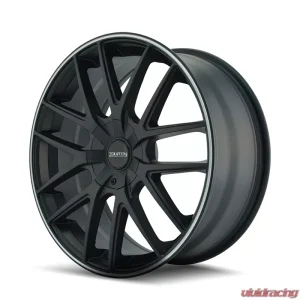 Touren TR60 3260 Wheel 17x7.5 5x100/5x114.3 42mm 72.62mm Matte Black Machined - Image 2