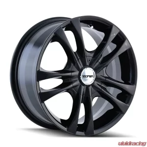 Touren TR22 3222 Wheel 14x6 4-100/4-114.3 40mm 67.1mm Gloss Black - Image 1