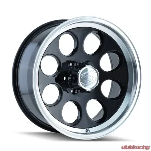 ION 171 Gloss Black Machined 15x8 5x127 | 5x5 -27mm 83.82mm Wheel - Image 1