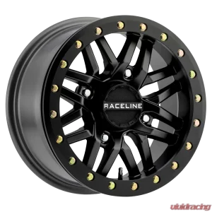 Raceline Ryno Beadlock Black 14x7 4x156.0 10 - Image 1